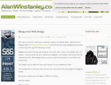 Tablet Screenshot of alanwinstanley.com